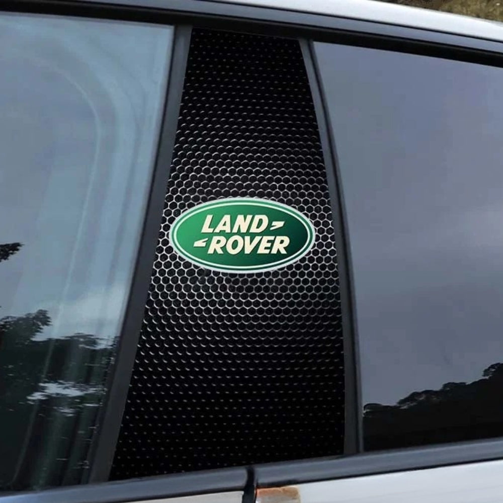 2 autocolantes para janelas de carro com logótipo