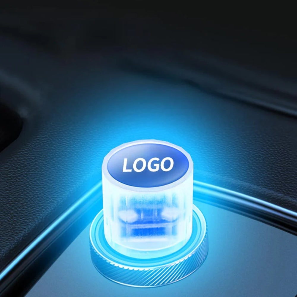 Mini luz LED USB decorativa para o interior do carro