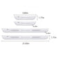 Pack of 2 LED Car Door Sill Plates