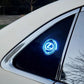 Logótipo LED recarregável para automóvel – Efeito de luz de néon