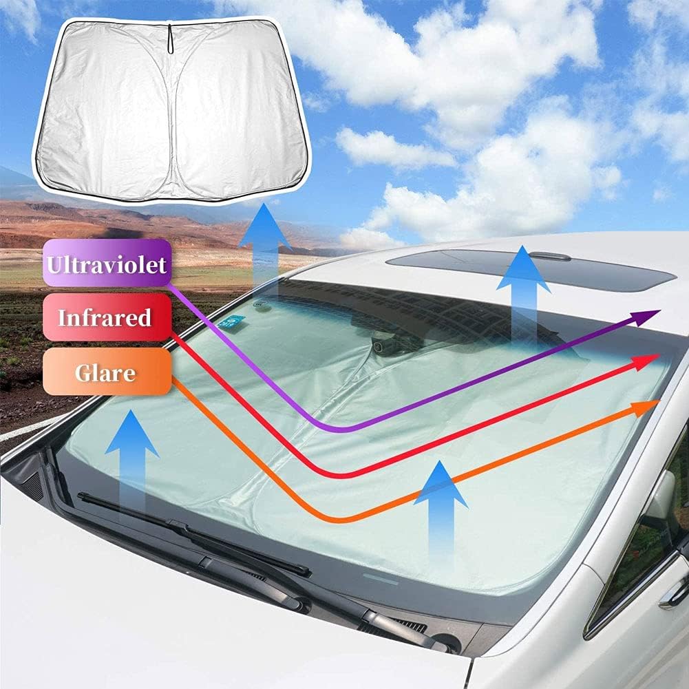 Pára-sol dobrável para automóvel com logótipo